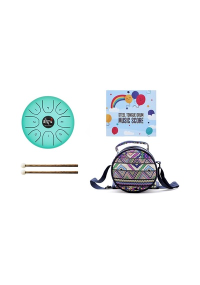 Himalaya Blessing 14cm Steel Tongue Drum Bq55mcy