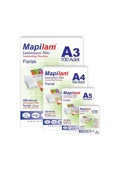 Mapilam A3 Laminasyon Filmi 125 Micron