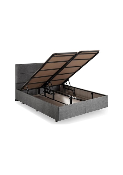 Nironyatak Niron Silver Yatak Baza Başlık Seti 150X200 Çift Kişilik Full Ort