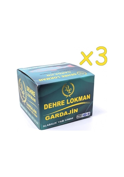 Dehre Lokman Ekstra Gardajin Alabalık Yağı Kremi 3 x 80 G