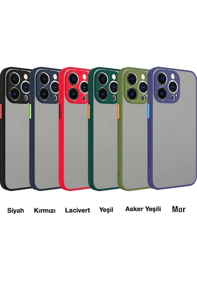 Apple Uyumlu iPhone 12 Pro Max 6.7Inç Kamera Korumali Premium Silikon Kilif 246622709 - Renk / Lacivert
