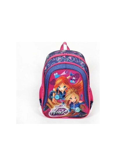 Winx İlkokul Çantası - 2 Bölmeli Pembe