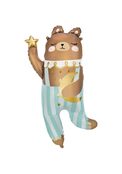 Teddy Ayı Folyo Balon 79x60 Cm Çok Renkli