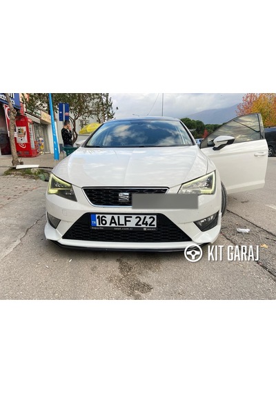 Kit Garaj Leon Mk3 Fr 2013-2016 Dinamik Ön Ek Plastik Boyasız