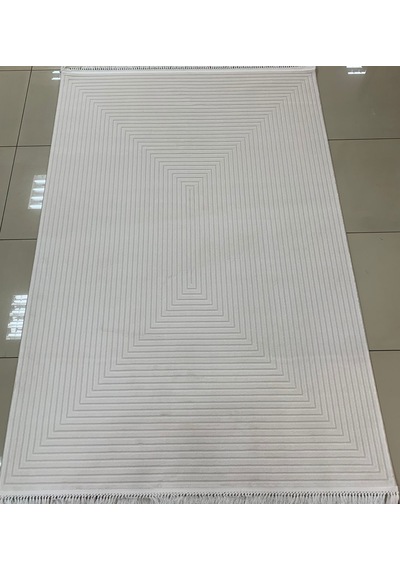 Padişah Halı Safir 74774 060 Serisi Akrilik Salon Oturma Yatak Odası Halısı Krem