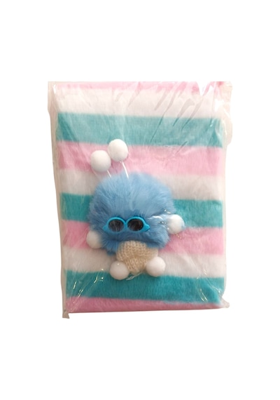 14x20 Cm Peluş Hatıra Defteri 80 Yaprak Çizgili-15