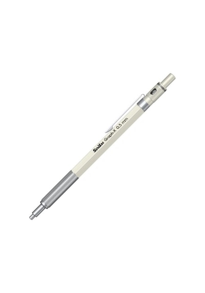 Scrikss Graph-x Metal Versatil Kalem 0.5 Mm Beyaz 3'lü Set