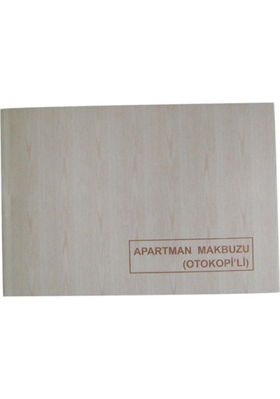 DİLMAN APARTMAN MAKBUZU OTOKOPİLİ
