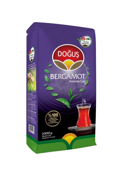 Doğuş Aromalı Çay 1kg - Bergamot Aromalı Karadeniz Çayı 2'li Ekonomik Paket - 2 Adet Tarı 1 KG