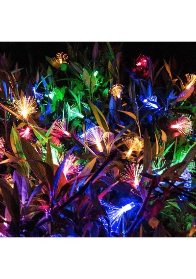 4 Metre Rgb Renkli Fiber Optik Ledli Kirpi Led Işık Yılbaşı Işığı Yılbaşı Ağacı Işığı Modlu Fişli