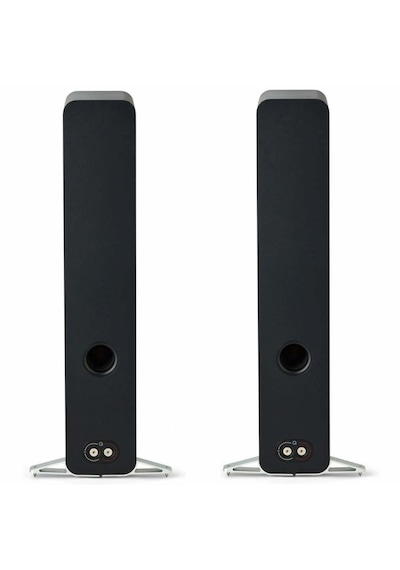 Q Acoustics 5040 Satin Black Kule Tipi Hoparlör Çift ı