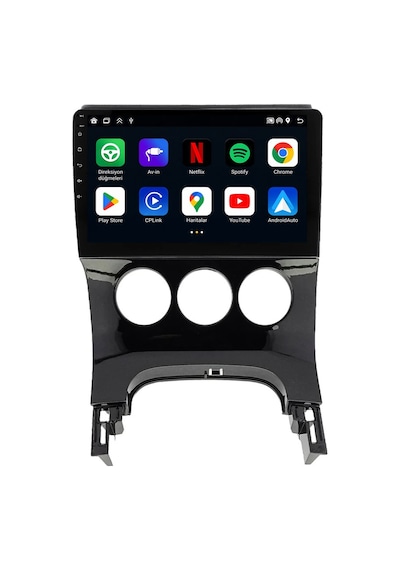 Peugeot 5008 2010-2016 Android Multimedya Carplay Android Auto Navigasyon Kameralı 6gb Ram 64gb 9"