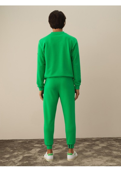 Xint Yeşil Regular Fit Pamuklu Sweat Pantolon 380157