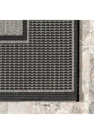 Gris Sınır Açık Halı 2 'x 3' Gri Açik Gri
