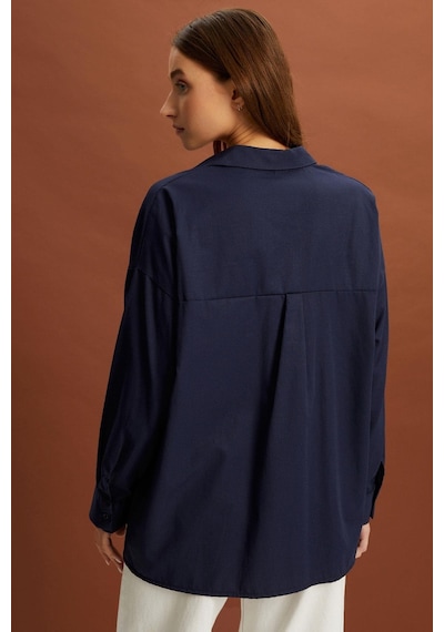 Alexander Gardi Alexandergardı Oversize Gömlek B21-47800 001