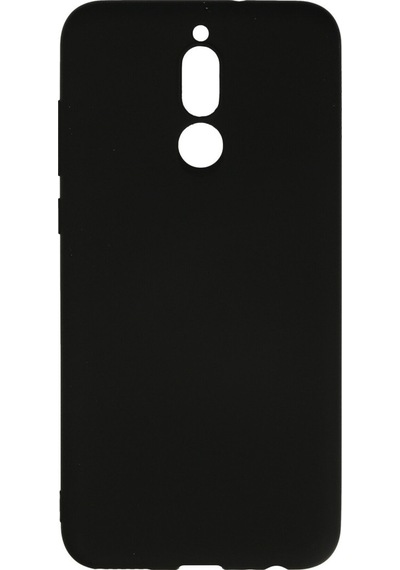 Huawei Mate 10 Lite Uyumlu Kılıf Nano İçi Kadife Silikon - Siyah
