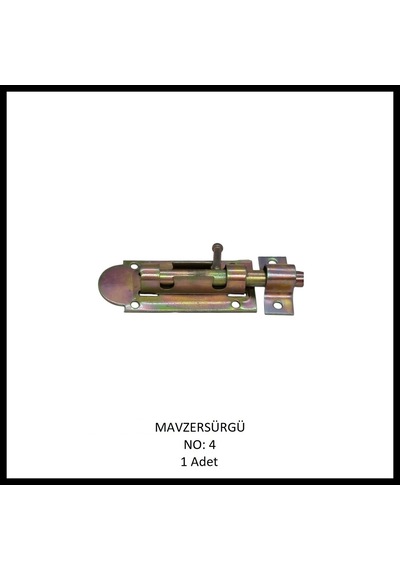 Mavzer Sürgü No: 04 Sarı