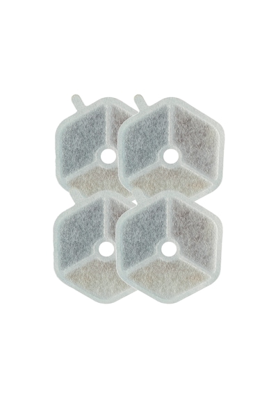 Xenon Smart Kedi Su Pınarı Filtre Seti X8657 Uyumlu 4+4 Karbon Sünger Filtre + Temizlik Fırçası X8813