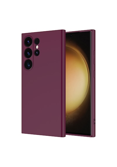Teleplus Tecno Camon 50 Pro Kılıf İçi Kadife Mara Lansman Silikon Mürdüm