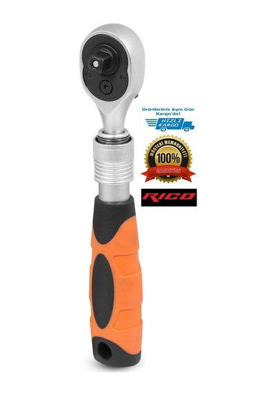 Rico 1/4" Uzatmalı Cırcır Kolu 72 Diş (013-kk1472)