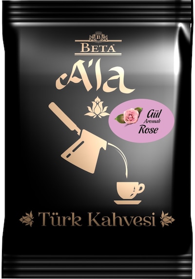 Beta A'la Gül Aromalı Türk Kahvesi 100 G