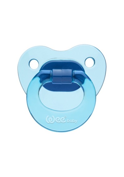 Wee Baby Akide Damaklı Emzik 6-18 Ay Mavi