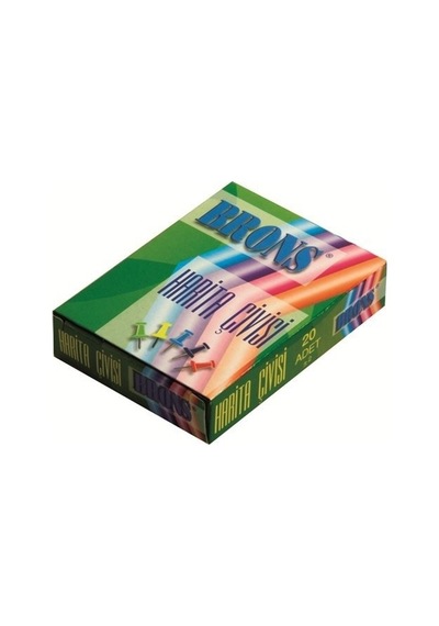 Brons Br-357 Mantar Pano - Harita Çivisi 20'li