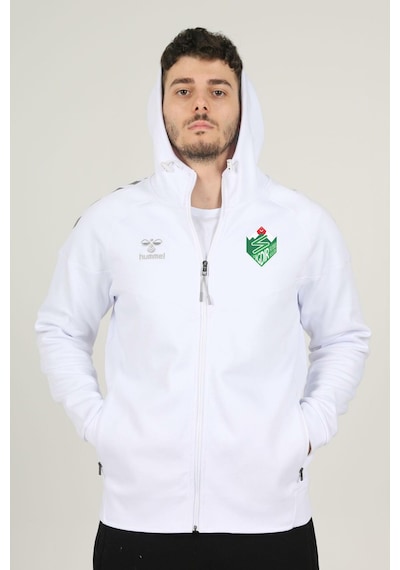 Hummel Iğdır Fk Armin Pro Pamuklu Sweatshirt Beyaz
