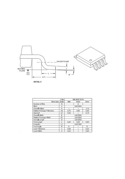Pıc12F1572-I/Ms Smd Msop8 32Mhz 8-Bit Mikrodenetleyici
