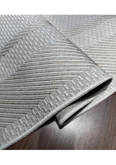 Mess Modern Dekoratif Yumuşak Dokulu Sisal Halı 3948 Krem Vizon Çok Renkli