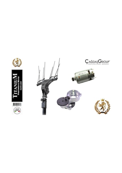 Titanium Olive Lion Plus Akülü Zeytin Hasat Makinesi Şarj Aleti Hediyeli