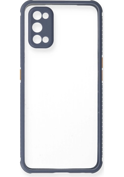 Cosmotex Newface Realme 7 Pro Kılıf Miami Şeffaf Silikon - Gri