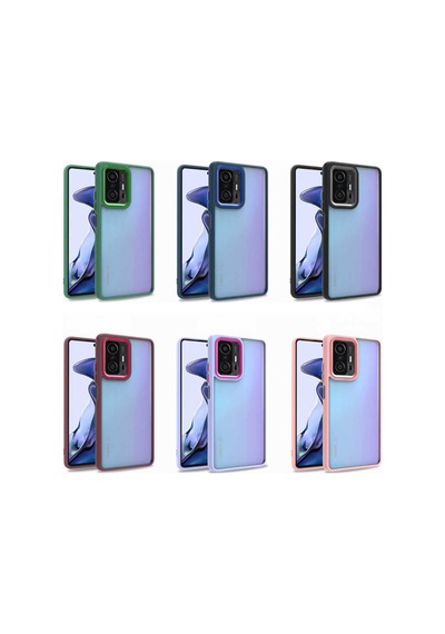 Zore Mi 11t Pro 5g Kılıf Nvth Flora Kapak - Yeşil