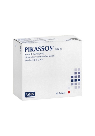 Pikassos İnositol Ve Resveratrol 45 Tablet