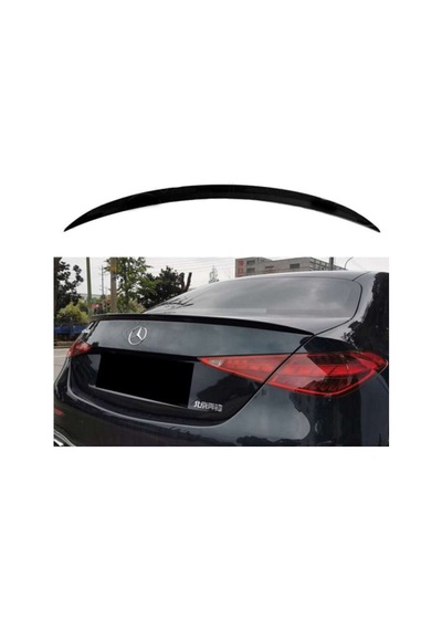 Autogp Mercedes W206 Bagaj Üstü Spoiler Siyah Boyalı Plastik 2020+ Agp-bgz-sp-145411