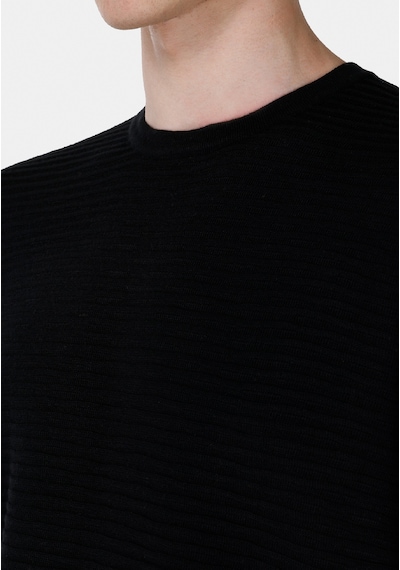Colin's Colins Comfort Fit Erkek Siyah Kazak Cl1073996 Cl1073996 Q1.v2 Blk Siyah
