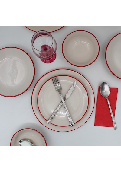 Carmen 8 Parça 2 Kişilik Yemek Takımı