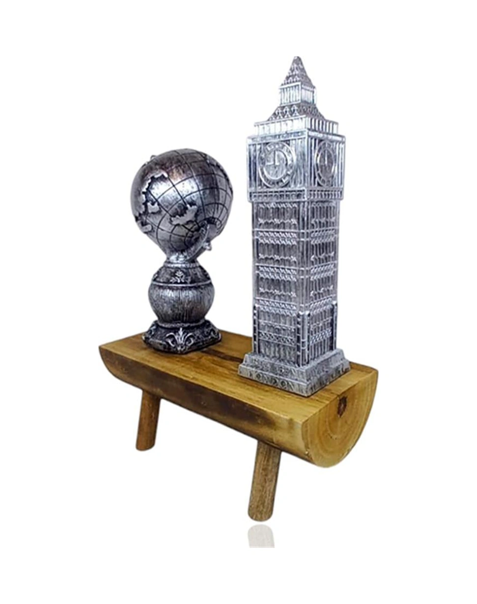 London Saar Masa Süsü Gümüş Renk Gümüş