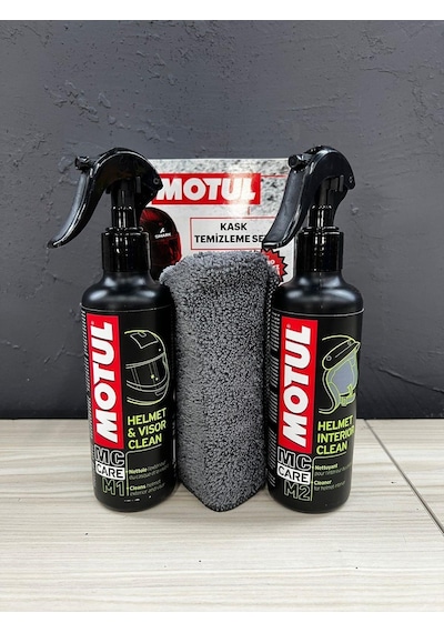 Motul Kask Bakım Seti M1-m2 Mikrofiberli Bez
