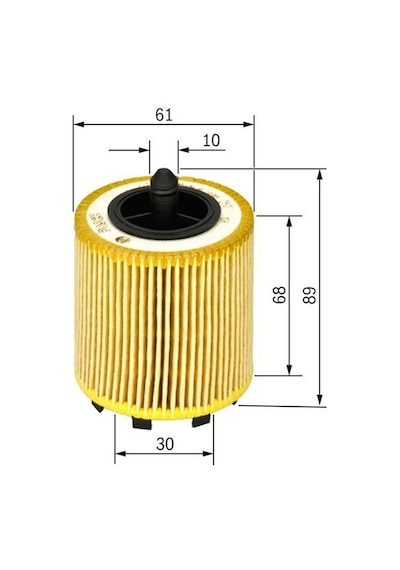 BOSCH F026407016 YAĞ FİLTRESİ ASTRA G VECTRA B C INSIGNIA ZAFIRA