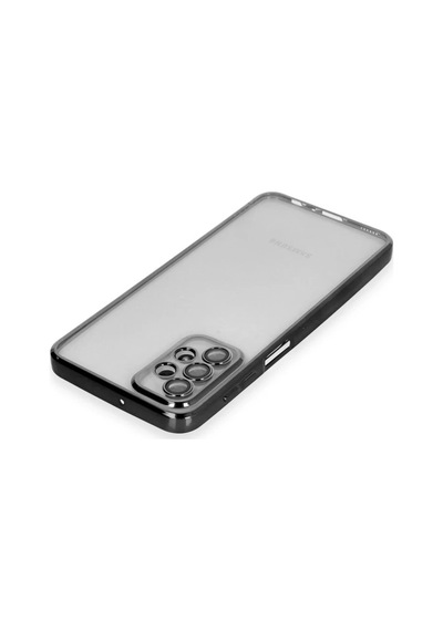 Samsung Galaxy Uyumlu, A23 4g Kılıf Razer Lensli Silikon - Siyah