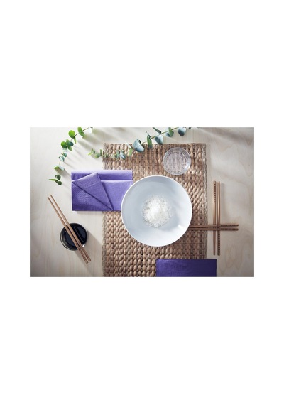 Trebent Yemek Çubukları, 4 Çift, Bambu Koyu Bambu