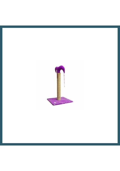 Bedspet İnce Kedi Tırmalama Tahtası 50 Cm Mor Ob