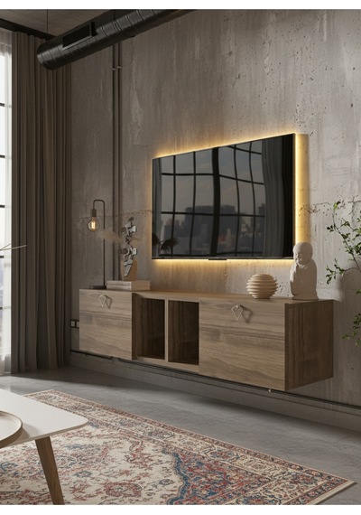 Resital Tv Ünitesi S1240-2 Ceviz Ceviz