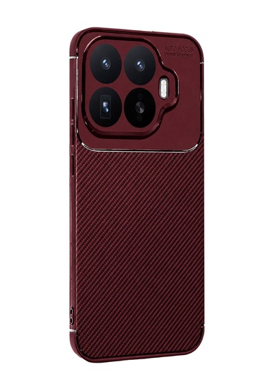 Uryport Xiaomi Mi 17t Auto Focus Karbon Kapak - Bordo