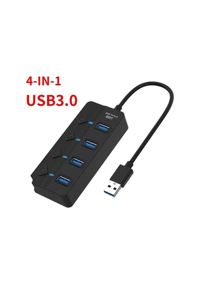 Usb Hub 3.0 Hub Usb Splitter 4/7 Bağlantı Noktaları Çoklu Usbhubs 2.0 Güç 4ports Usb3.0