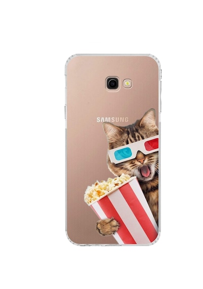 Samsung Galaxy J4+ Plus İle Uyumlu 1 Kamera Korumalı Şeffaf Kılıf Şeffaf
