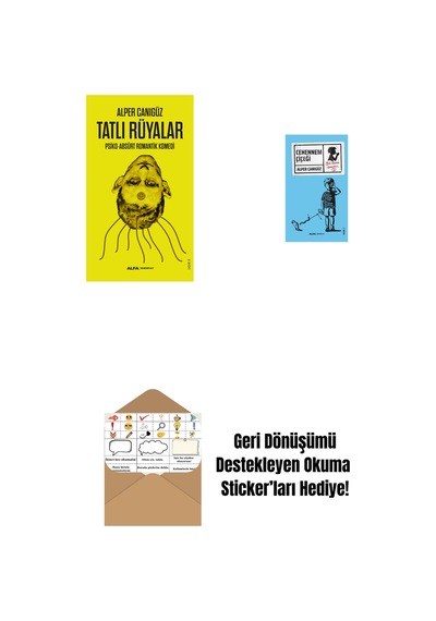 Tatlı Rüyalar + Cehennem Çiçeği + Okuma Sticker'ları