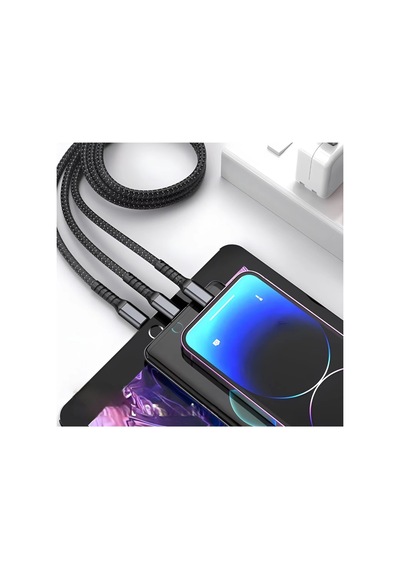Yemleme Botu Şarz Kablosu 3ü Bir Arada 100w Hızlı Ve Güvenilir Şarz Kablosu