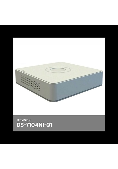 Hıkvısıon Ds-7104nı-q1, 4kanal, 4mpix, H265+, 1 Hdd Desteği, 1520p Kayıt, 60mbps Bant Genişliği, Nvr